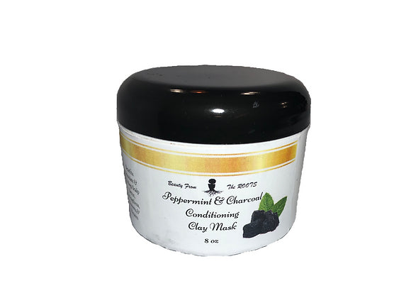 Peppermint & Charcoal Conditioning Clay Mask